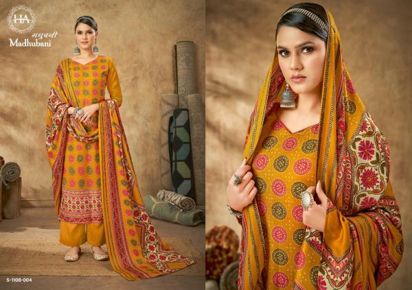 Harshit Madhubani Designer Wear Winter Pashmina Collection